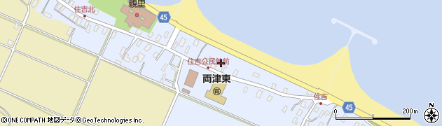 新潟県佐渡市住吉66周辺の地図