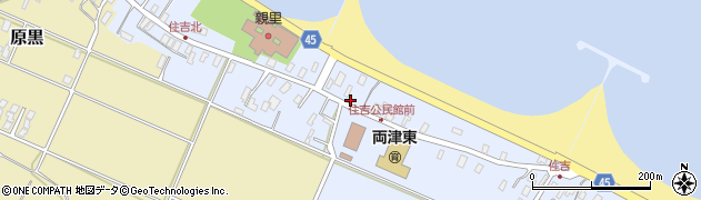 新潟県佐渡市住吉74周辺の地図