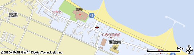 新潟県佐渡市住吉81周辺の地図