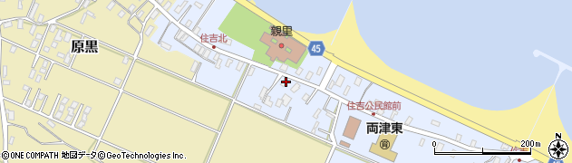 新潟県佐渡市住吉156周辺の地図