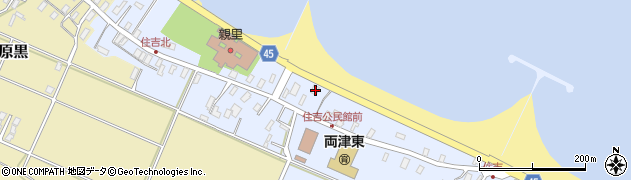 新潟県佐渡市住吉76周辺の地図