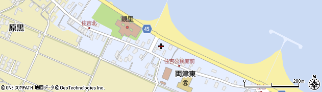 新潟県佐渡市住吉80周辺の地図