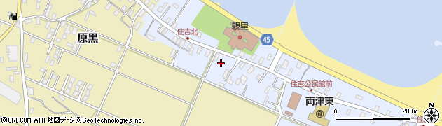 新潟県佐渡市住吉151周辺の地図