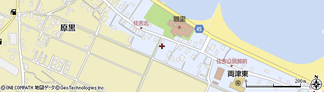 新潟県佐渡市住吉152周辺の地図