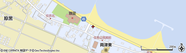 新潟県佐渡市住吉79周辺の地図