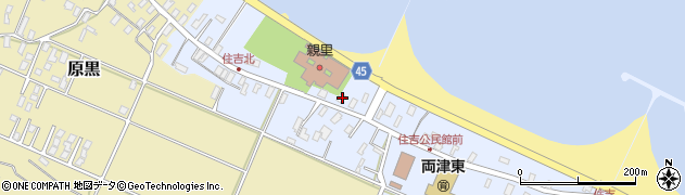 新潟県佐渡市住吉96周辺の地図