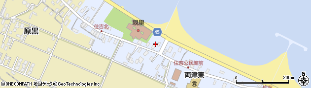新潟県佐渡市住吉88周辺の地図