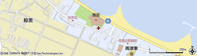 新潟県佐渡市住吉98周辺の地図
