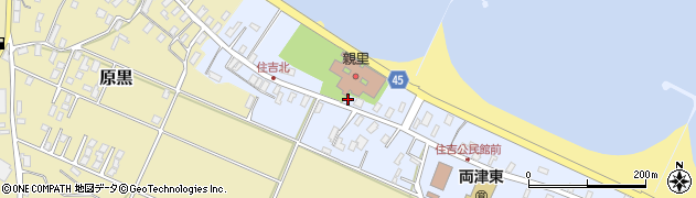 新潟県佐渡市住吉118周辺の地図