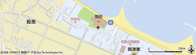 新潟県佐渡市住吉109周辺の地図