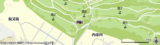 宮城県柴田町（柴田郡）船迫（柳松）周辺の地図