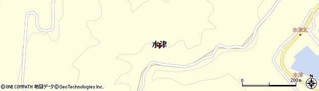 新潟県佐渡市水津周辺の地図
