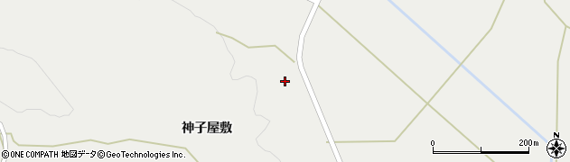 宮城県刈田郡蔵王町曲竹若神子周辺の地図
