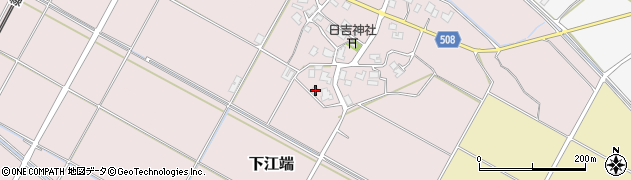 新潟県胎内市下江端143周辺の地図
