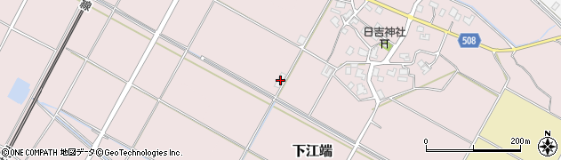 新潟県胎内市下江端121-1周辺の地図