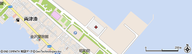 佐渡汽船運輸両津支店周辺の地図