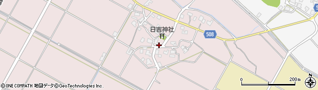 新潟県胎内市下江端80周辺の地図