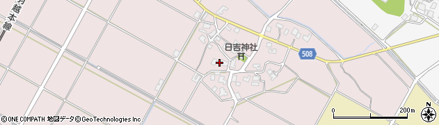 新潟県胎内市下江端94周辺の地図