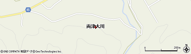 新潟県佐渡市両津大川周辺の地図