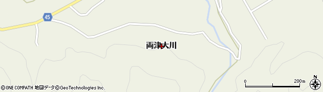 新潟県佐渡市両津大川周辺の地図