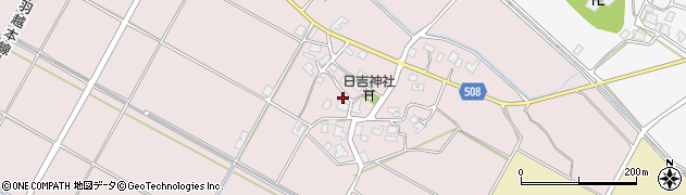 新潟県胎内市下江端83周辺の地図