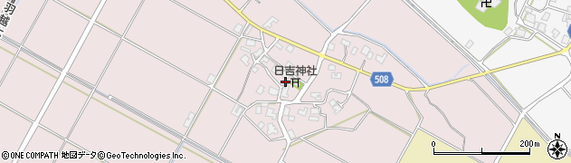 新潟県胎内市下江端75周辺の地図