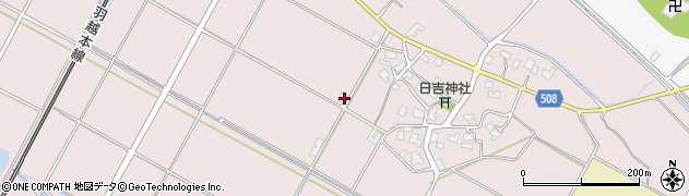 新潟県胎内市下江端102周辺の地図