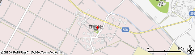新潟県胎内市下江端46周辺の地図