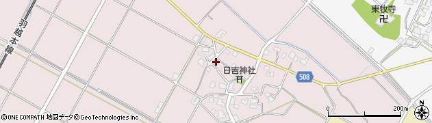 新潟県胎内市下江端73周辺の地図
