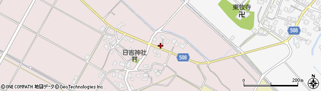 新潟県胎内市下江端39周辺の地図