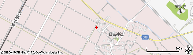 新潟県胎内市下江端70周辺の地図