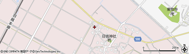 新潟県胎内市下江端71周辺の地図