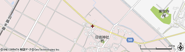 新潟県胎内市下江端60-11周辺の地図