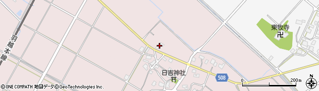新潟県胎内市下江端568周辺の地図