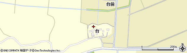 宮城県柴田郡柴田町船迫台周辺の地図