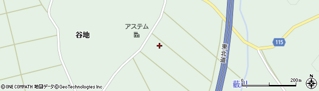 宮城県刈田郡蔵王町矢附川原脇周辺の地図