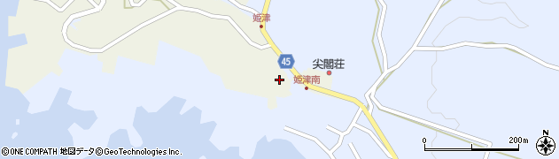 新潟県佐渡市姫津1210周辺の地図