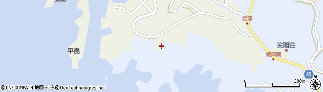 新潟県佐渡市姫津1307周辺の地図
