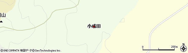 宮城県柴田町（柴田郡）小成田周辺の地図