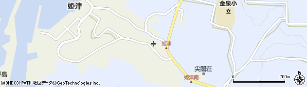 新潟県佐渡市姫津1362周辺の地図