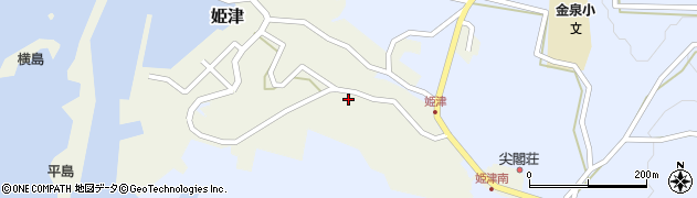 新潟県佐渡市姫津1346周辺の地図