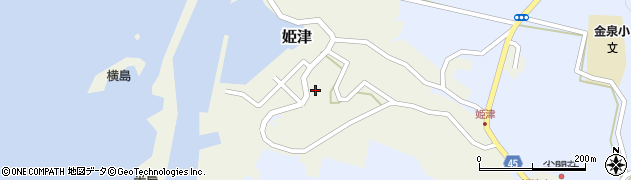 新潟県佐渡市姫津331周辺の地図