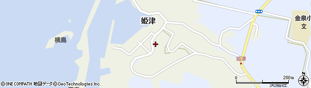 新潟県佐渡市姫津325周辺の地図