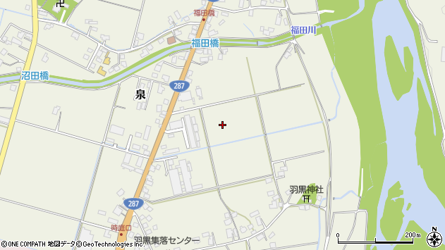 〒993-0031 山形県長井市泉の地図