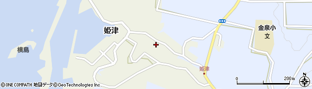 新潟県佐渡市姫津276周辺の地図