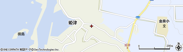 新潟県佐渡市姫津231周辺の地図