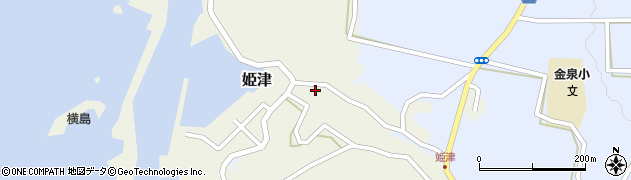 新潟県佐渡市姫津228周辺の地図