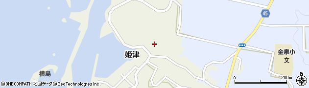 新潟県佐渡市姫津201周辺の地図