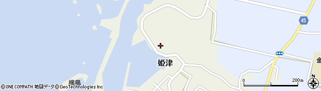 新潟県佐渡市姫津172周辺の地図