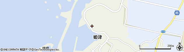 新潟県佐渡市姫津173周辺の地図